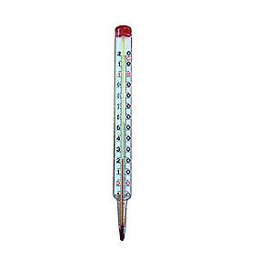 210mm nedadvendt lst termometerglas