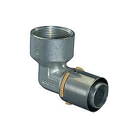 2 1 1 x 40mm muffe med 90 vinkel press mlc uponor
