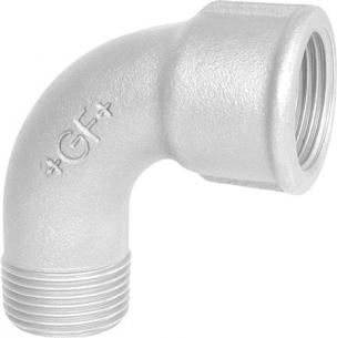 nippel muffe kort bjning galvaniseret 8 3