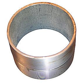 mm 70 4 galvaniseret sammenskret nippelrr