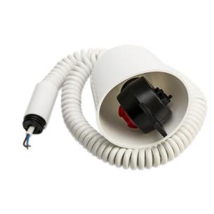 plastkappeledning m hvid mtr 8 1 lampehejs
