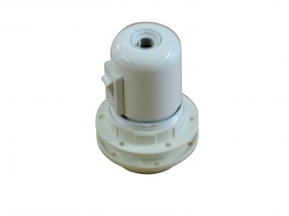 hvid ring inkl e27 afbryder m kronefatning