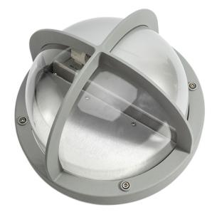 alu - ip44 halvskrm m e27 skotlampe mia