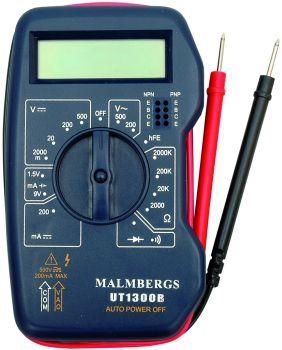 ut1300b multimeter digital malmbergs