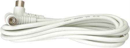hvid mtr 5 2 antennekabel frdigmonteret