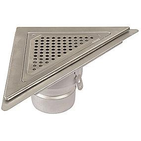 stl rustfrit fliser beton til smremembran samt trekantet udlb mm 110 lodret med gulvaflb just cher bl