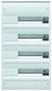 hvid - pe-klemme med gd418b modul 72 4r gruppetavle hager