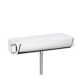 krom hvid brusetermostat select ecostat hansgrohe