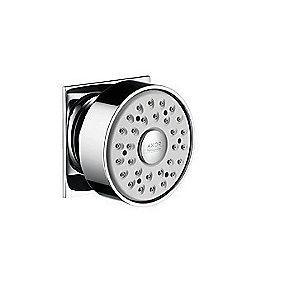 krom roset firkantet med sidebruser axor hansgrohe