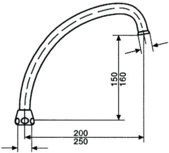 omlber 4 3 mm 200 j universal flex prio svingtud neoperl
