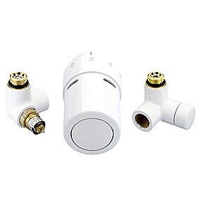 hvid termostat monteret venstre til ventilst rtx danfoss