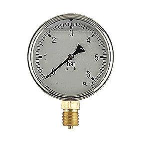 glycerin med studs nedadrettet bar 0-16 2x100 1 manometer