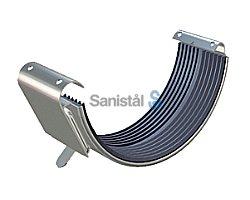 rsk125045 - 125mm samlestykke 045 stlmetallic lindab