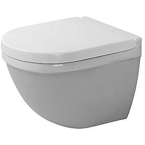 wondergliss og montering skjult med 360x485mm compact vgtoilet 3 starck duravit
