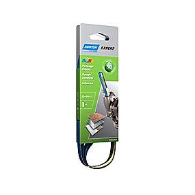 stk 4 a pakke - 50 korn mm 13x454 r82a slibebnd filebnd expert norton