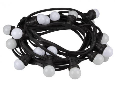 5m 11 prer led hvide varm 20 m lyskde party