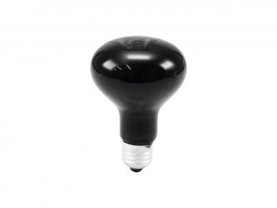 omnilux sortlys uv sokkel e27 230v 75w - spotpre r80