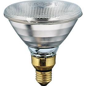varmelampe klar e27 par38 ir175c 175w infrard philips
