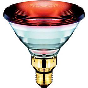 varmelampe healtcare rd e27 par38 150w infrard philips