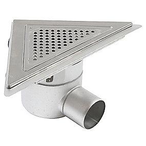 stl rustfrit fliser beton til sideudlb smremembran samt trekantet udlb mm 75 vandret med gulvaflb trio cher bl