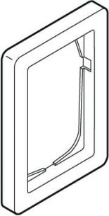 hvid modul 5 1 63 ramme antibakteriel baseline fuga lk