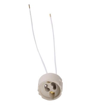 bagud ledning med halogenfatning gu10