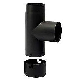 rgrr sort sodskl med 90 t-stykke mm 130 metalbestos