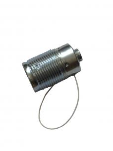 krom m10 e27 snor-afbryderfatning metal