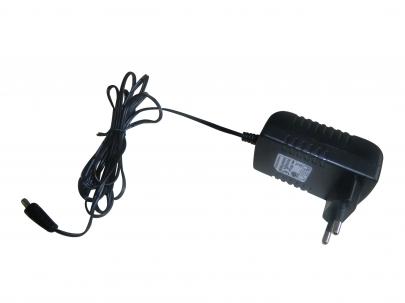 tilslutningsledning inkl sort 12w 12vdc transformer plug cab diolux