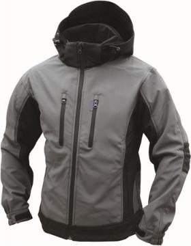 xx-large sort mrkegr jakke shell soft