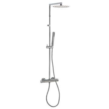 cas550 varenr krom slange hndbruser mm 250  hovedbruser slim termostat med komplet brusest casse