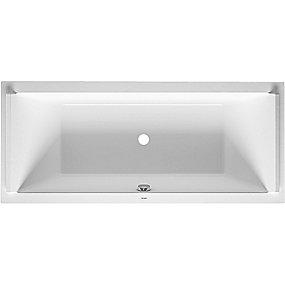 midten i aflb cm 80 x 180 indbygning til badekar starck duravit