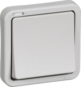 ip44 lysegr 250v lampe og sljfeklemmer 2 med korrespondance afbryder 74 opus