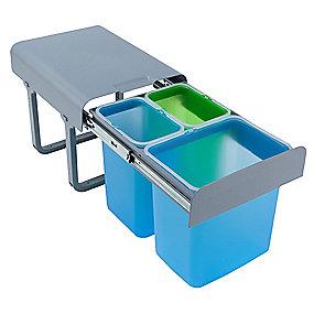 skab fritst 365x355x473mm affaldssystem 3 ekko juvel intra