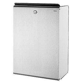 stl rustfri liter 12 plast i beholder ls med lg med toiletspand juvel intra