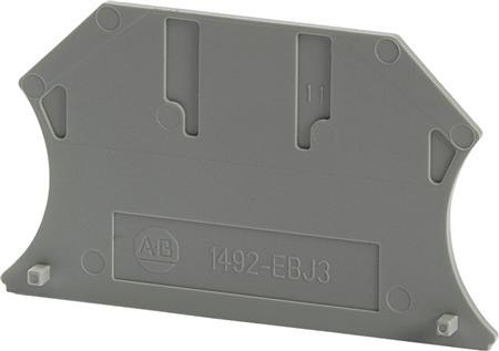 mm2 5-4-6-10 2 klemme din-skinne f gr endeplade