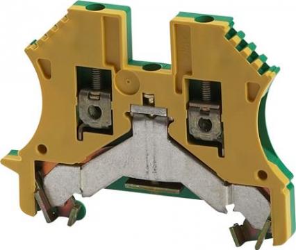 din-skinne f gul grn mm2 5 2 skrue jordklemme