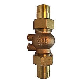 messing gevindunioner med rbar kontroll 2 1 1 kontraventil 223d type socla