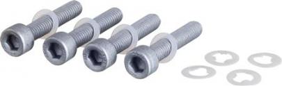 stk 4 skotlampe lk f kryds for m6 skrue umbrako