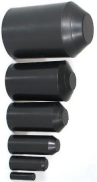 sort 9mm 25 ml lim med endehtte krympe