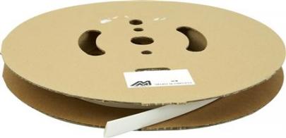 spole meter 30 lngde hvid 4mm 12 lim uden krympeslange