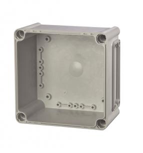 1xflangebning med mm 190x190x100 polycarbonat kassebund ek fibox