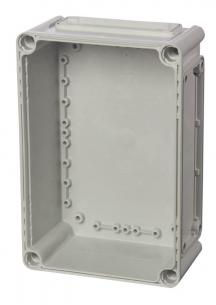 flangebninger med mm 280x190x100 polycarbonat kassebund ek fibox