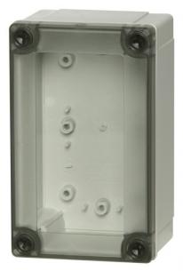 dksel transparent 130x80x75 polycarbonat mnx