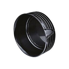 sn8 pp sort dn150 170mm prop slutmuffe x-stream wavin