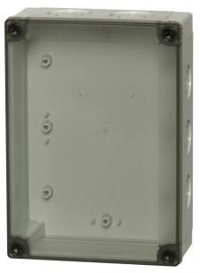 180x130x75 transparent dksel med mnx monteringskasse