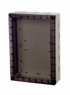 255x180x63 transparent dksel med mnx monteringskasse