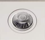 bagdse easy-2-fix og easy-2-light f hvid 20w max 230v gu10 87x87mm downlight square line new daxtor