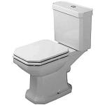wondergliss 355x665mm cisterne uden p-lås med gulvtoilet serien 1930 duravit