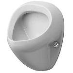 hvid flue med bagfra vandtilslutning urinal bill duravit